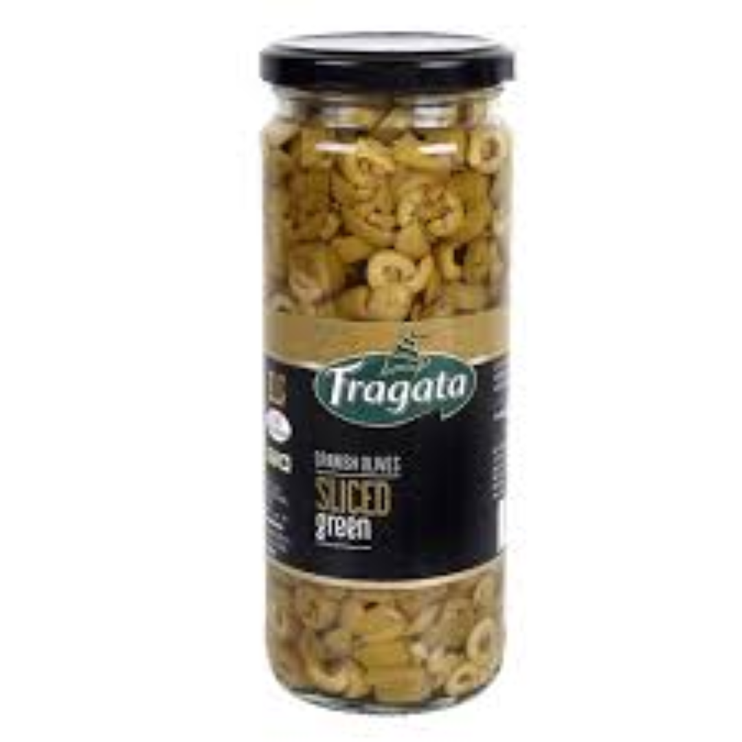 FRAGATA SLICED GREEN OLIVES 230G